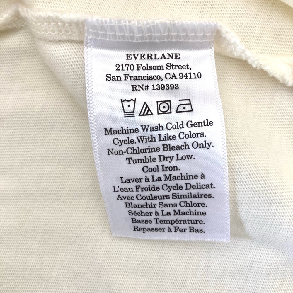 NWOT Everlane The Organic Cotton Weekend Tank Dress Size M - Picture 10 of 10
